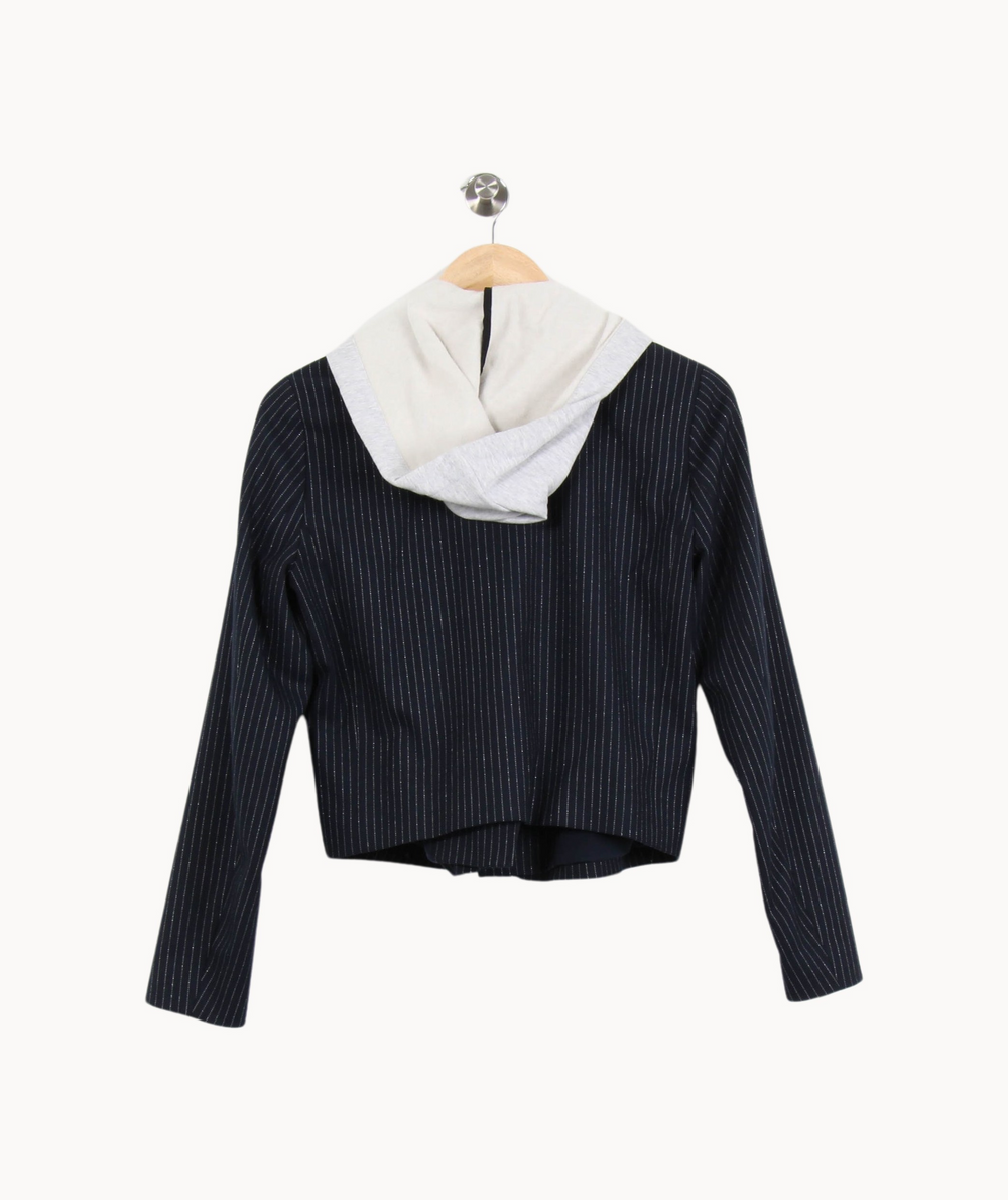 Veste Bleu et Blanc - Taille M/38 de la marque I.Code | PARAD67010 - Vendu par Paradigme - Image 4