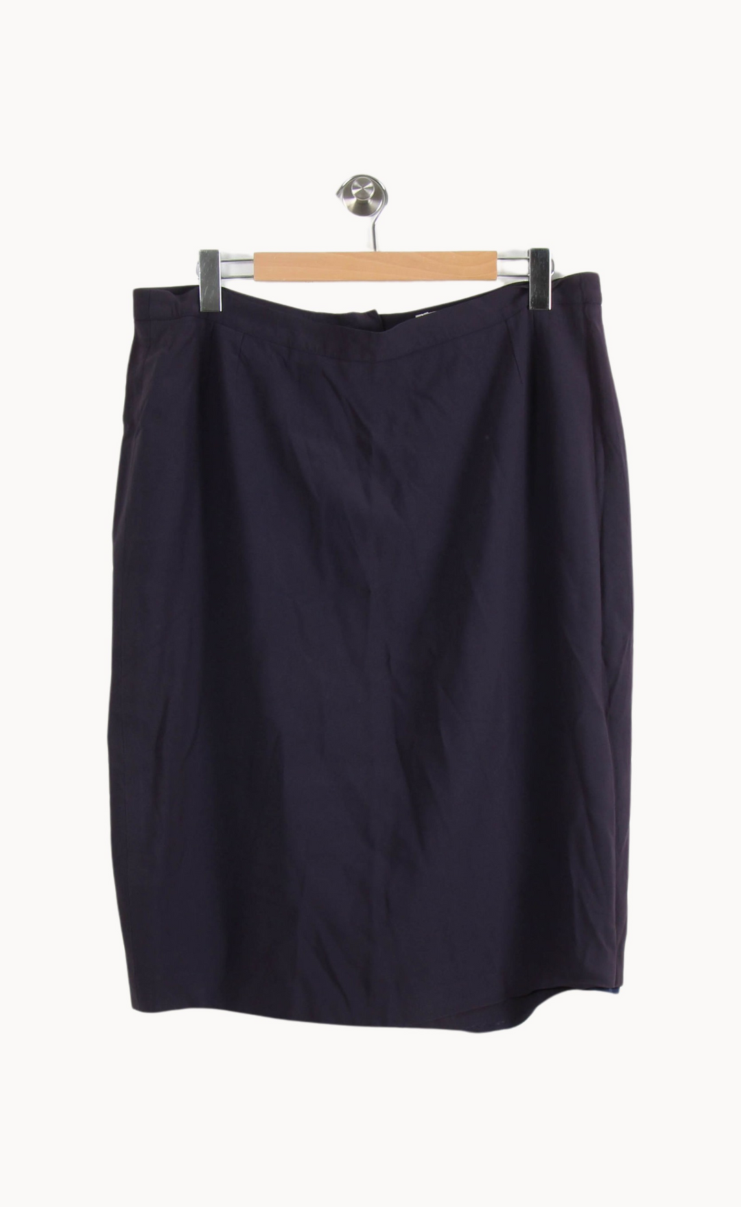 Jupe Droite Bleue - Taille XL/42 de la marque Marina Rinaldi | PARAD66601 - Vendu par Paradigme - Image 4