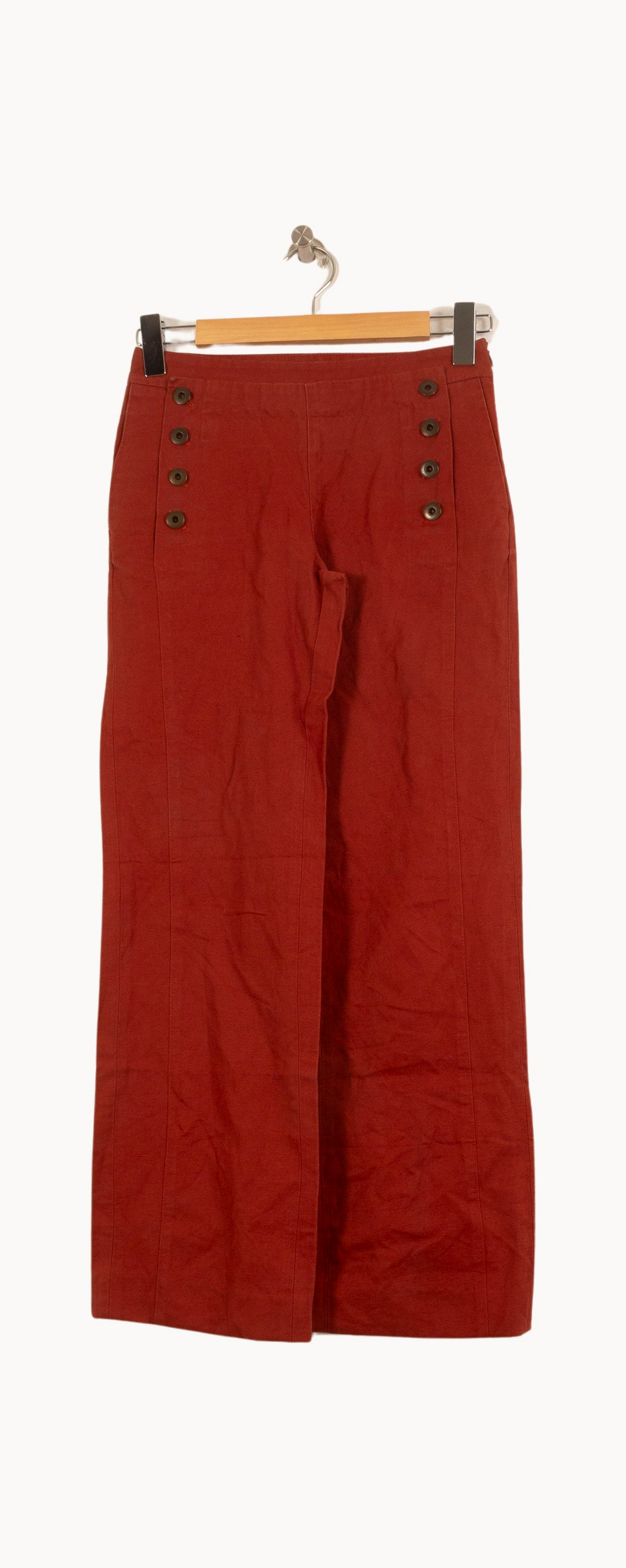 Pantalon Large Marron - Taille XS/34 de la marque Ekyog | PARAD11346 - Vendu par Paradigme - Image 2