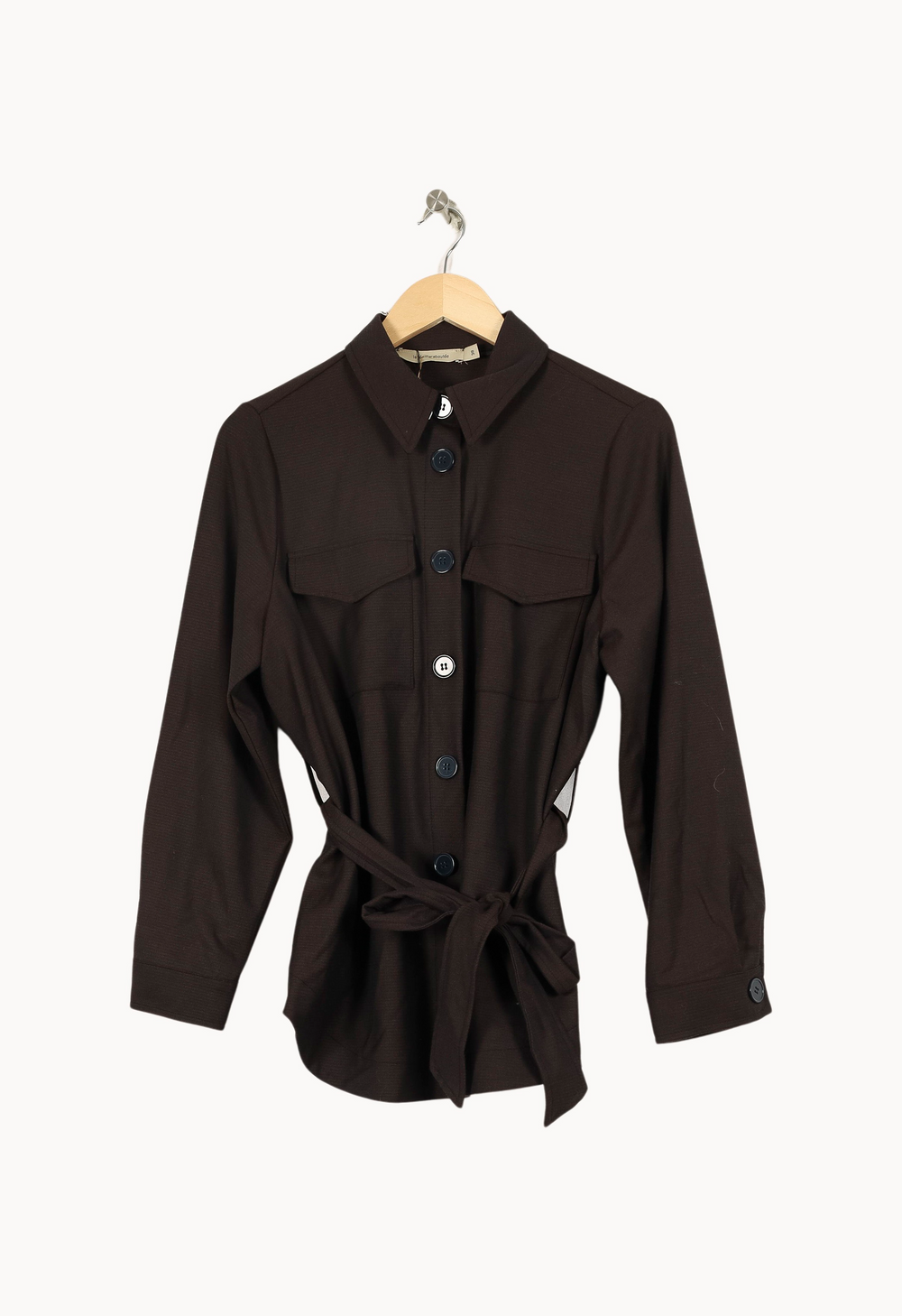 Veste Ceinturée Marron - Taille M/38 de la marque Ekyog | PARAD4580 - Vendu par Paradigme - Image 2