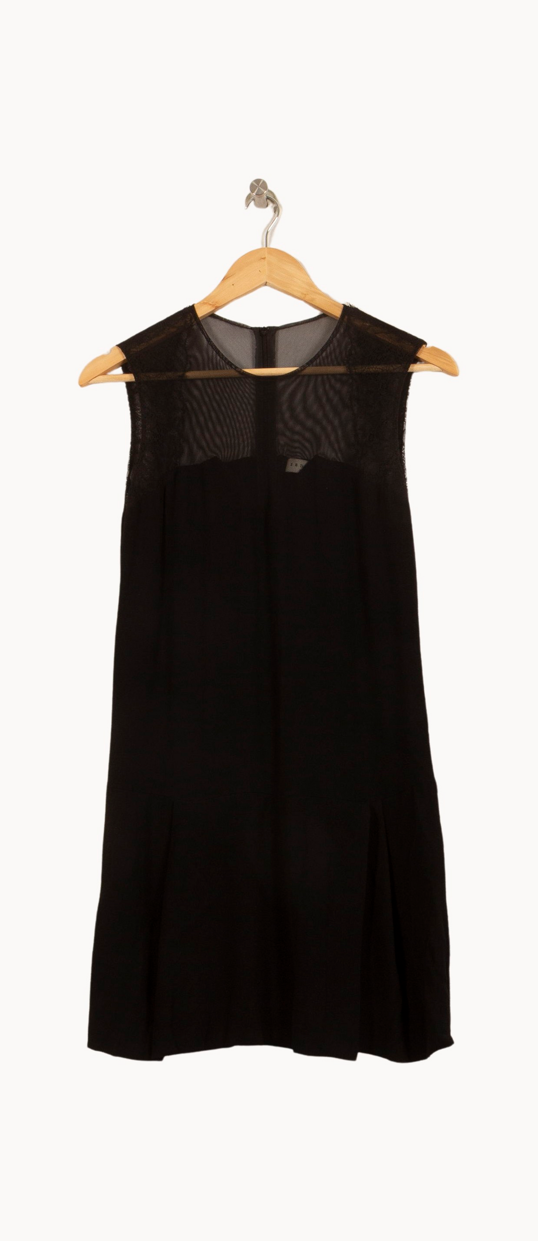 Robe Courte Noire - Taille S/36 de la marque Sandro | PARAD64241 - Vendu par Paradigme - Image 2