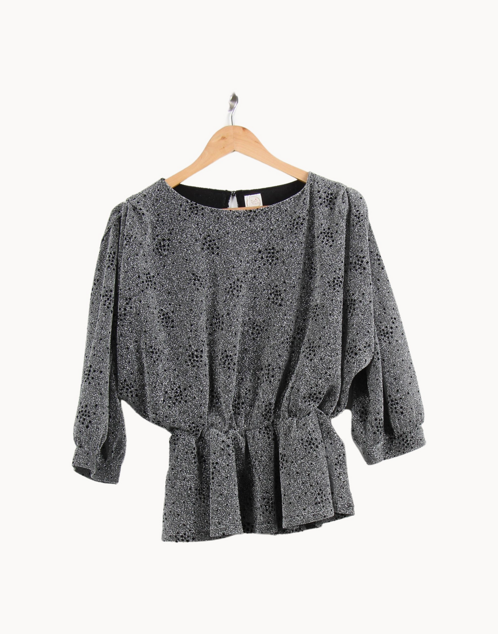 Blouse Grise - Taille S/36 de la marque Des petits hauts | PARAD65210 - Vendu par Paradigme - Image 2