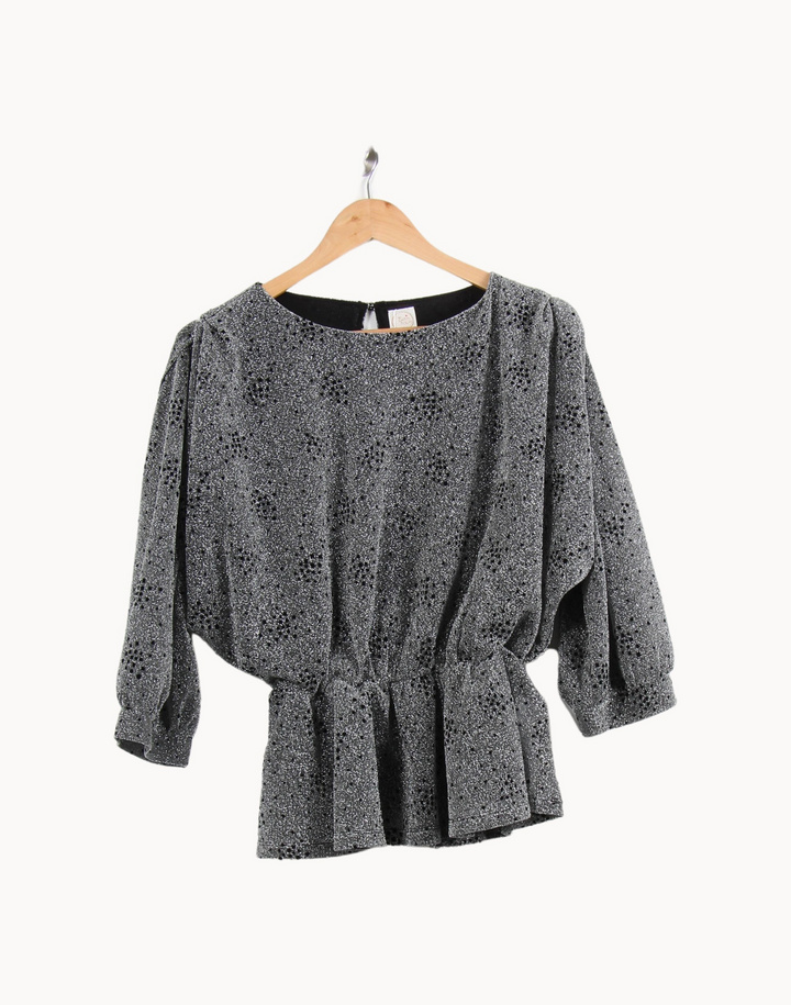 Blouse Grise - Taille S/36 de la marque Des petits hauts | PARAD65210 - Vendu par Paradigme - Image 2