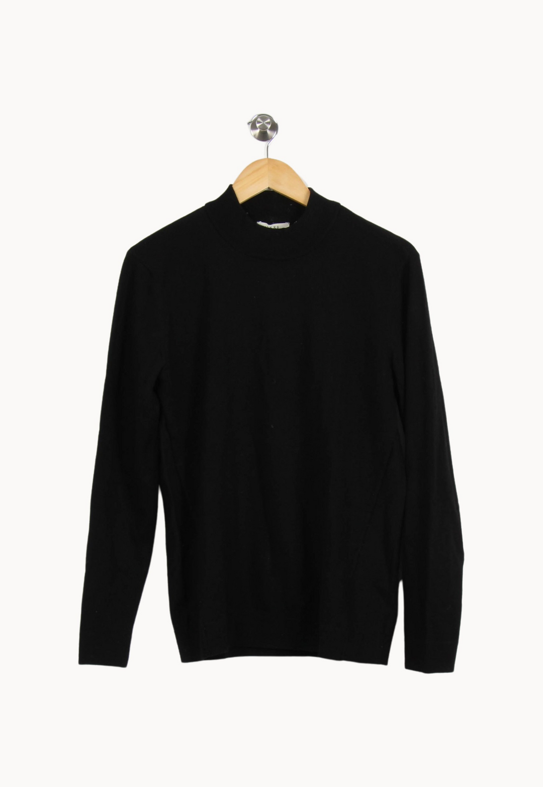 Pull Noir - Taille M/38 de la marque IKKS | PARAD54004 - Vendu par Paradigme - Image 2