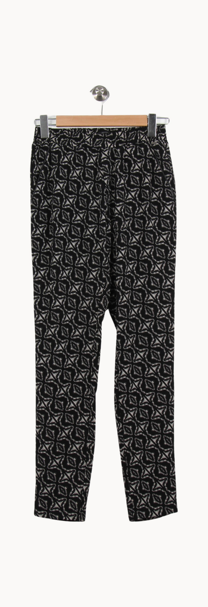 Pantalon Noir et Blanc - Taille S/36 de la marque IKKS | PARAD53993 - Vendu par Paradigme - Image 2