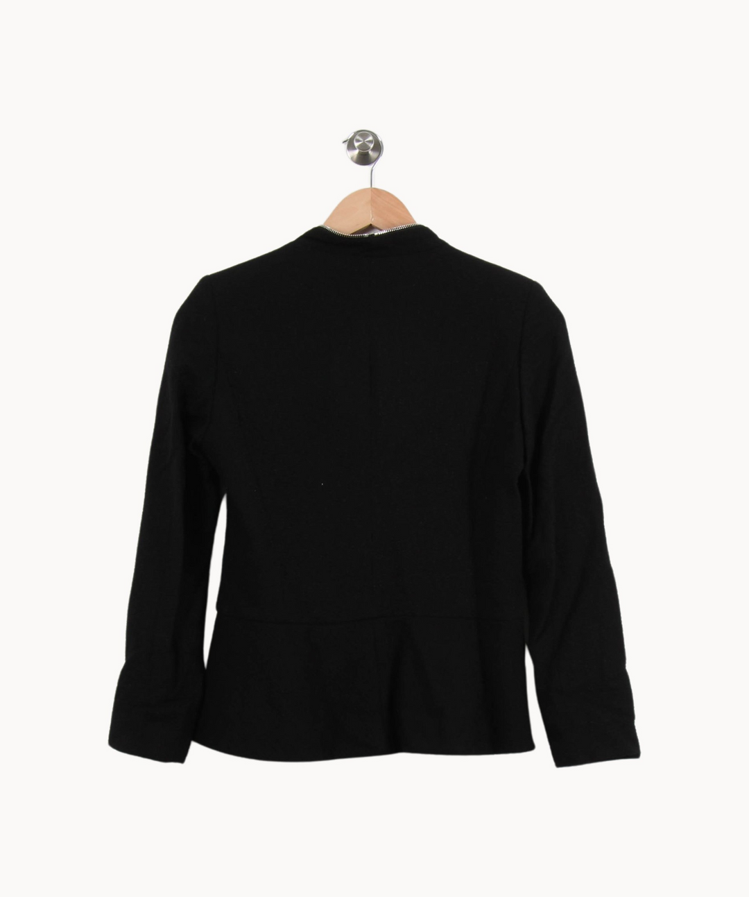 Blazer Noir - Taille S/36 de la marque Sandro | PARAD52124 - Vendu par Paradigme - Image 4