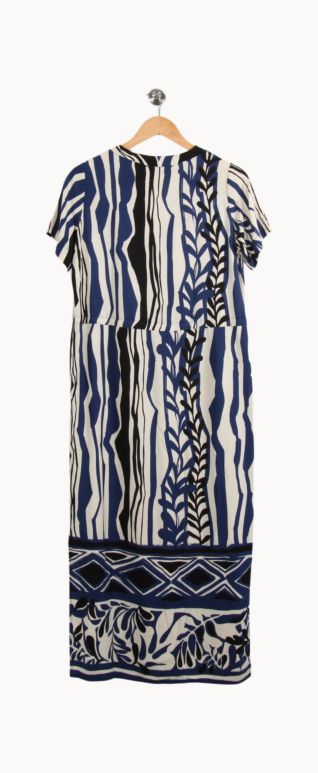 Robe Bleu et Noir - Taille L/40 de la marque La Fée Maraboutée | PARAD66427 - Vendu par Paradigme - Image 4