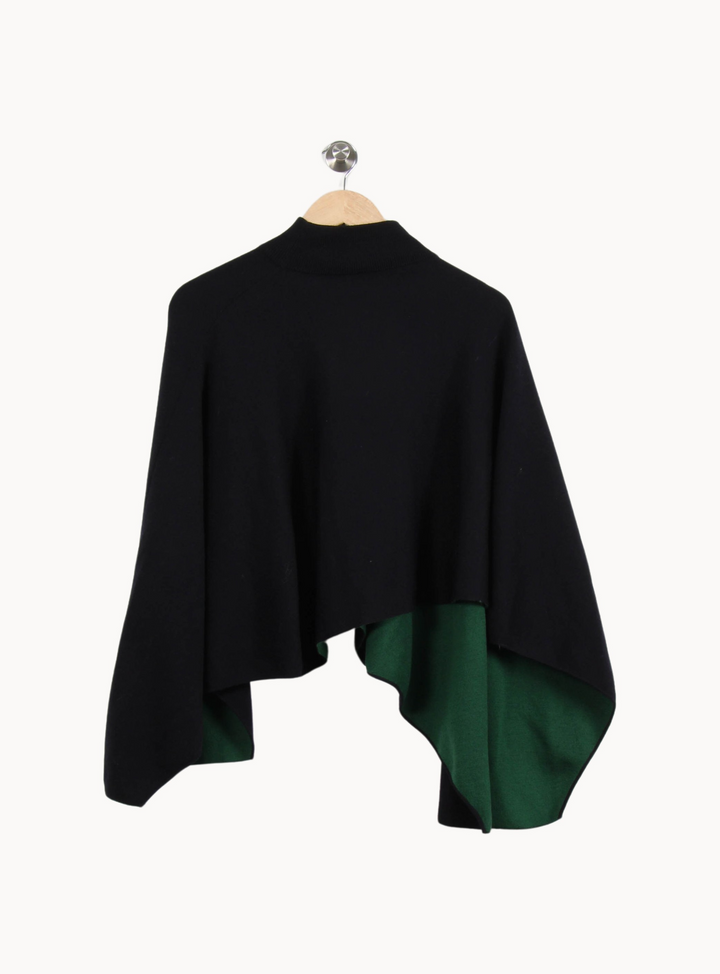 Poncho Noir et Vert - Taille T.U. de la marque COS | PARAD55243 - Vendu par Paradigme - Image 4