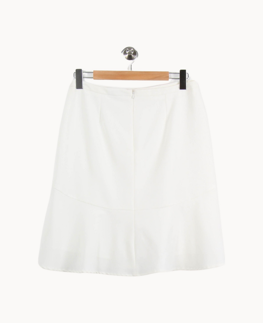 Jupe Midi Blanche - Taille L/40 de la marque Caroll | PARAD58368 - Vendu par Paradigme - Image 4
