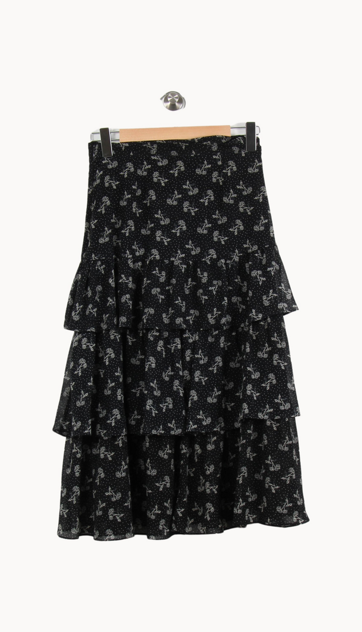 Jupe Longue Noire - Taille M/38 de la marque The Kooples | PARAD46324 - Vendu par Paradigme - Image 2