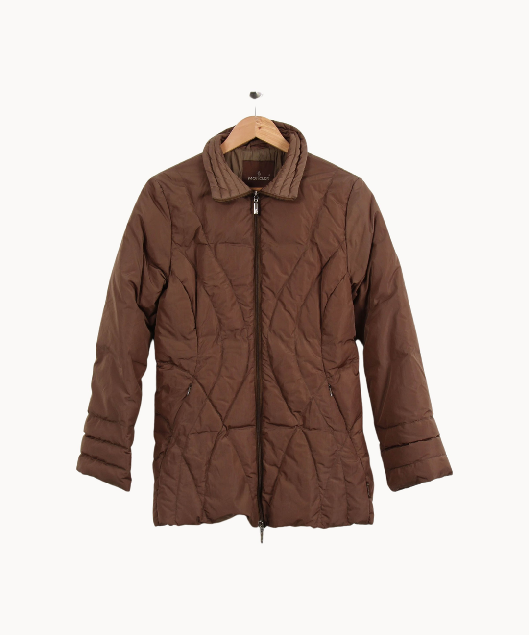 Doudoune Marron - Taille S/36 de la marque Moncler | PARAD67138 - Vendu par Paradigme - Image 2