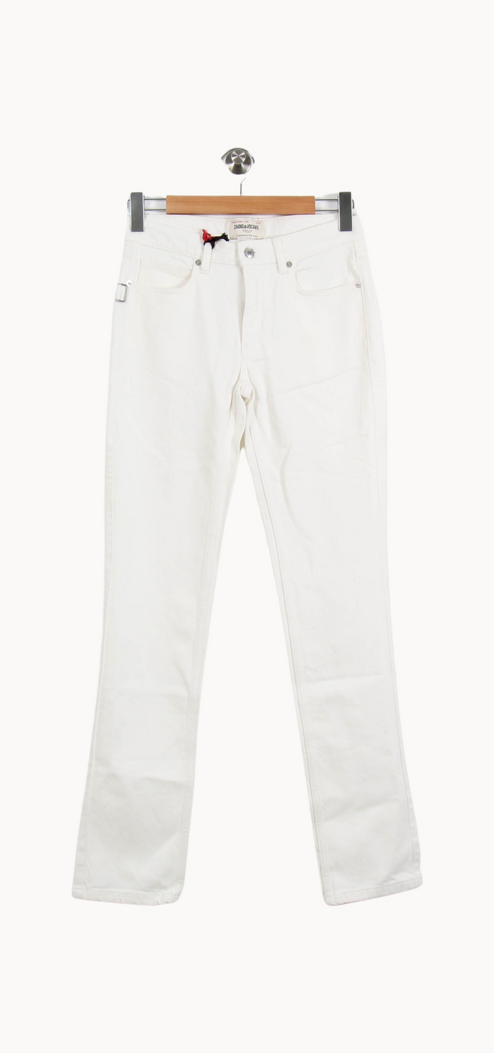 Jean Blanc - Taille XS/34 de la marque Admise Paris | PARAD62329 - Vendu par Paradigme - Image 2