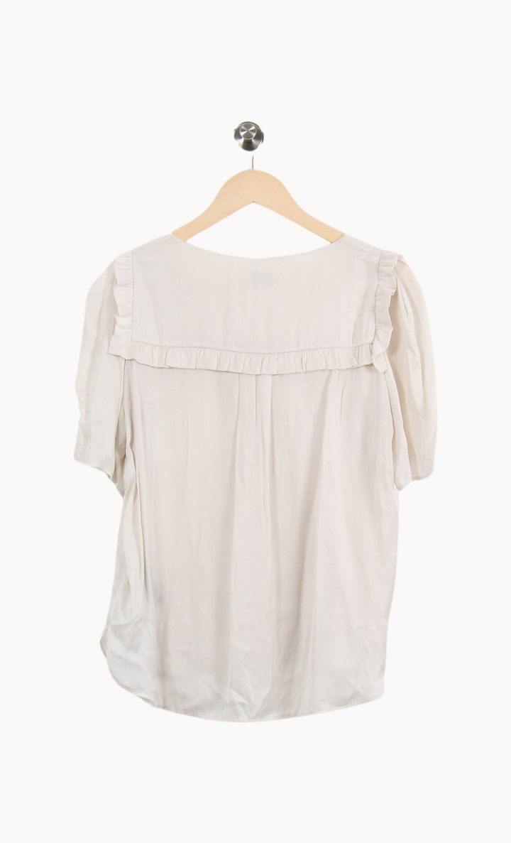 Blouse beige - Taille L/40 de la marque Zadig&Voltaire | PARAD41483 - Vendu par Paradigme - Image 4