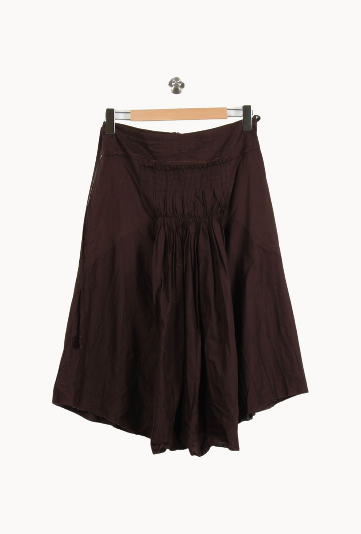 Jupe Évasée Marron - Taille L/40 de la marque One Step | PARAD62278 - Vendu par Paradigme - Image 2
