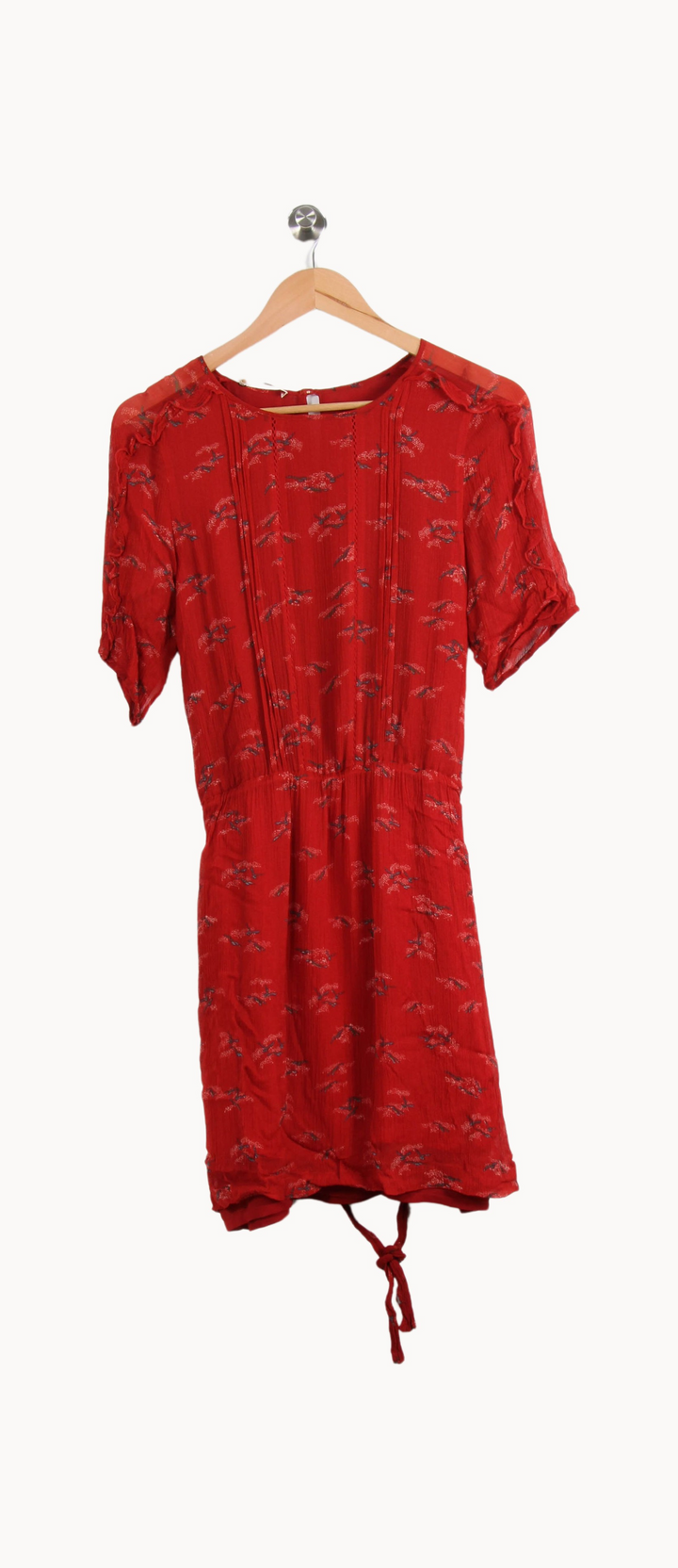 Robe Courte Rouge - Taille M/38 de la marque Sessùn | PARAD44746 - Vendu par Paradigme - Image 2