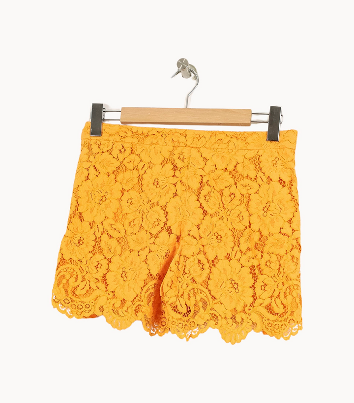 Short Dentelle Orange - Taille M/38 de la marque Tara Jarmon | PARAD50846 - Vendu par Paradigme - Image 4