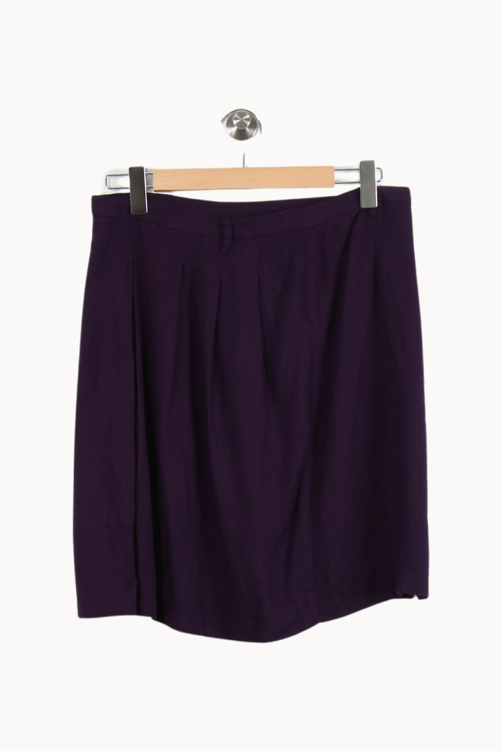 Jupe Courte Violette - Taille L/40 de la marque Maje | PARAD55263 - Vendu par Paradigme - Image 2