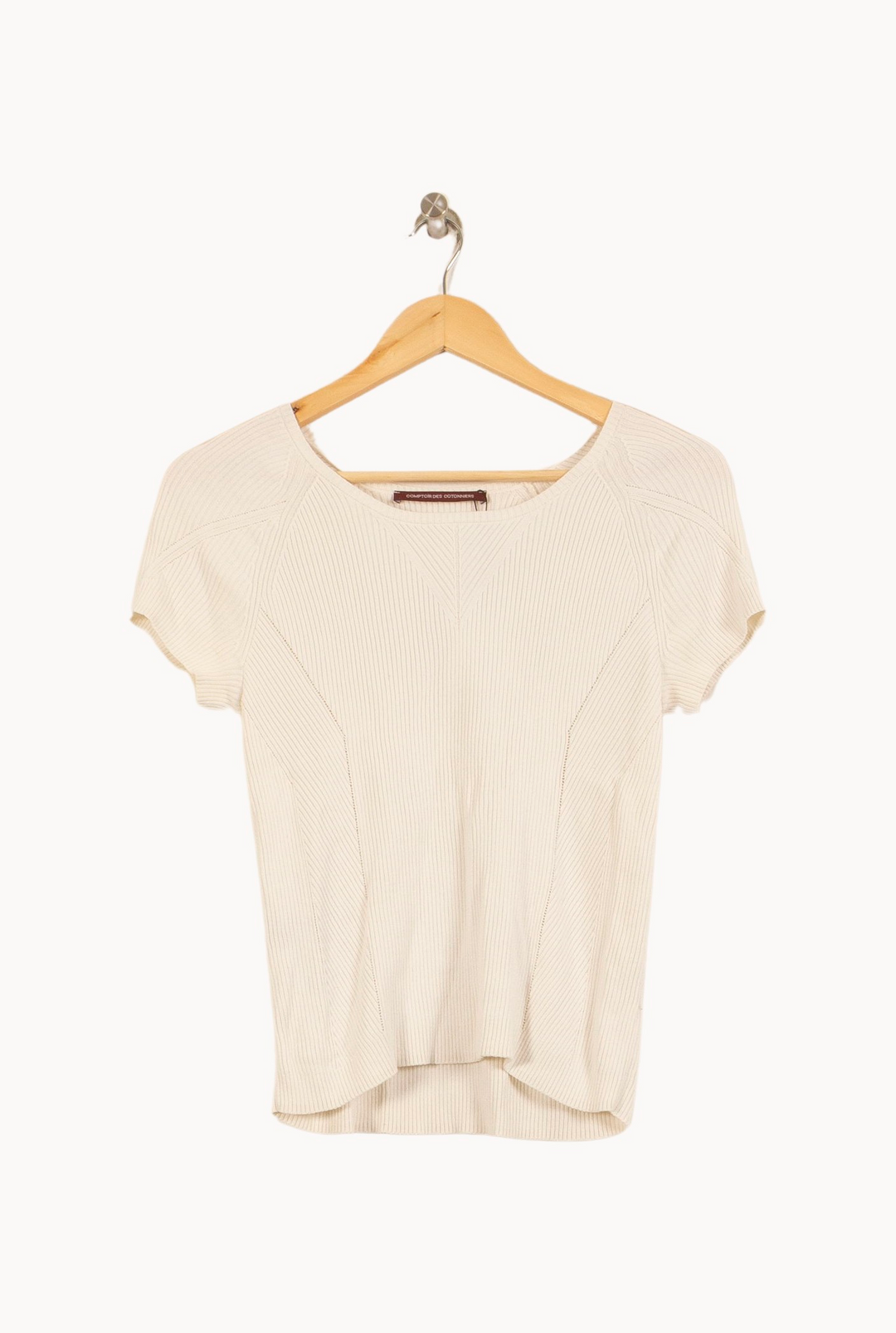 Pull Blanc - Taille XS/34 de la marque Comptoir des Cotonniers | PARAD45017 - Vendu par Paradigme - Image 2