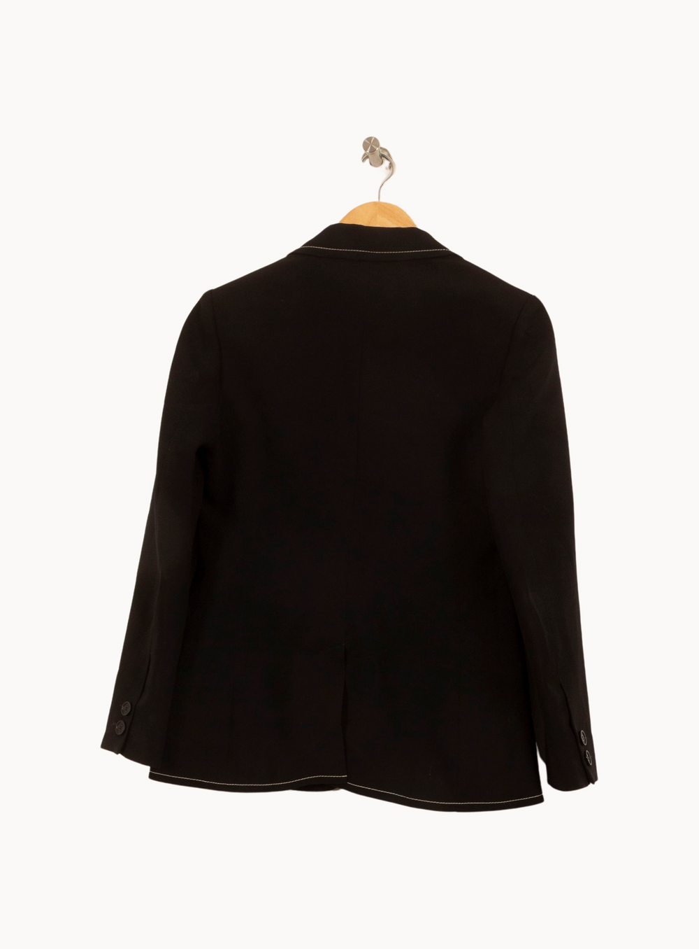 Blazer Noir - Taille S/36 de la marque Claudie Pierlot | PARAD63787 - Vendu par Paradigme - Image 4