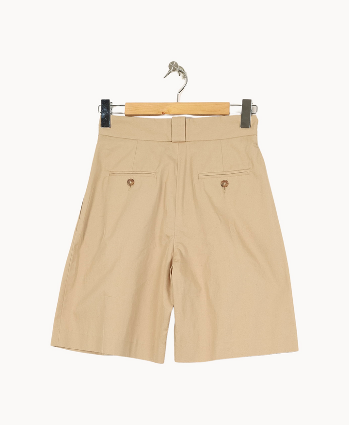Short Beige - Taille S/36 de la marque Ines de la Fressange Paris | PARAD69031 - Vendu par Paradigme - Image 4