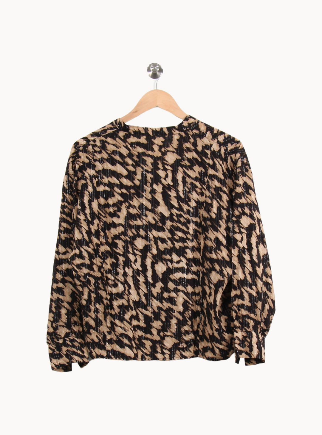 Blouse Noire et Beige - Taille M/38 de la marque Grace & Mila | PARAD64303 - Vendu par Paradigme - Image 4