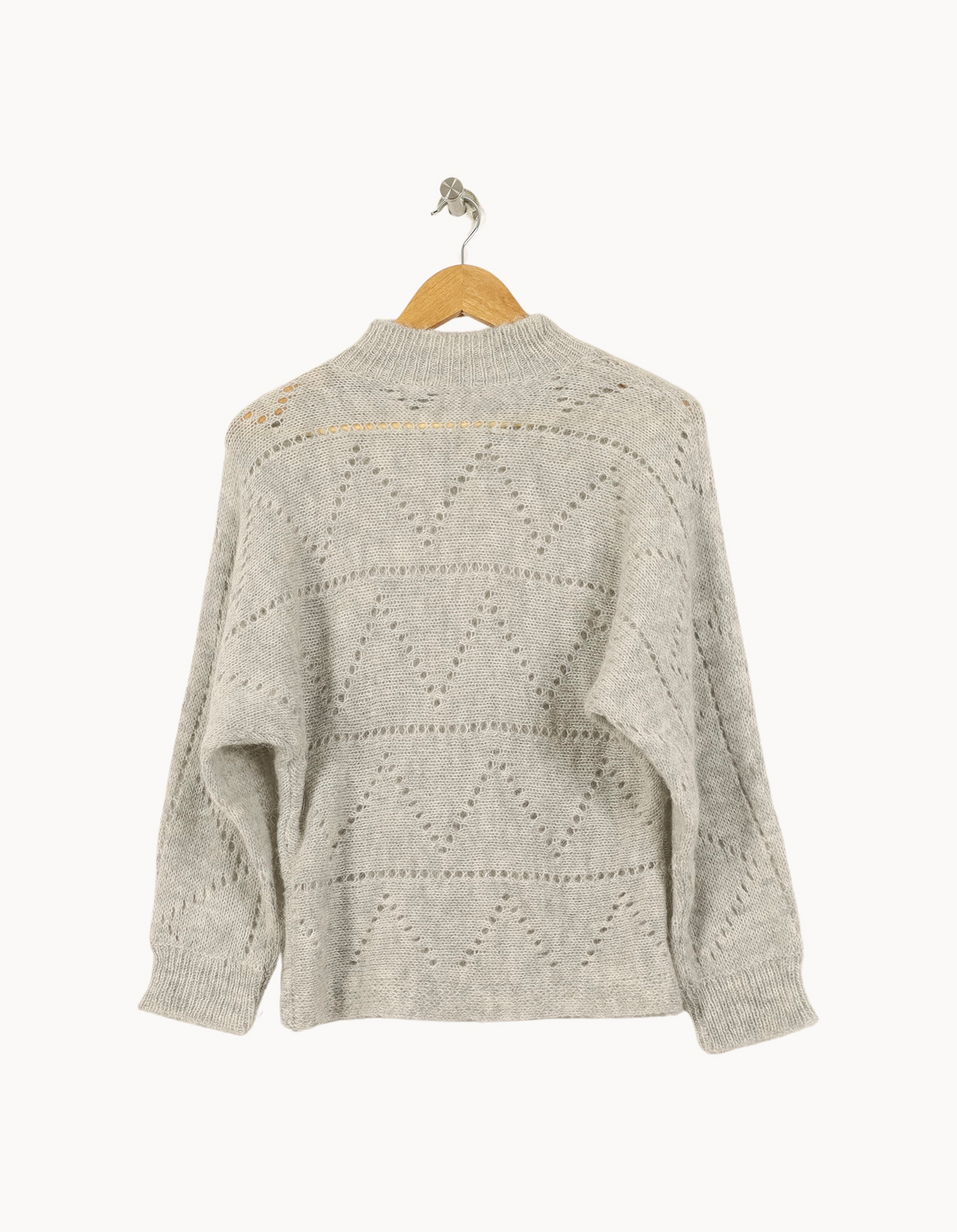 Pull Gris - Taille S/36 de la marque Louise Misha | PARAD67543 - Vendu par Paradigme - Image 4