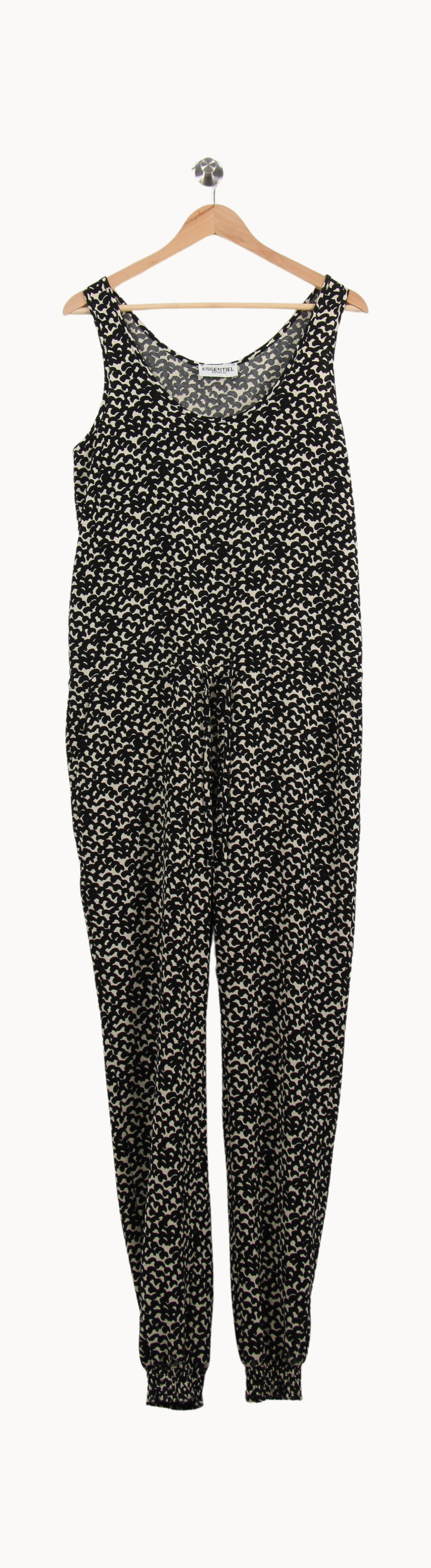 Combinaison Noire et Blanche - Taille M/38 de la marque Essentiel Antwerp | PARAD69511 - Vendu par Paradigme - Image 2