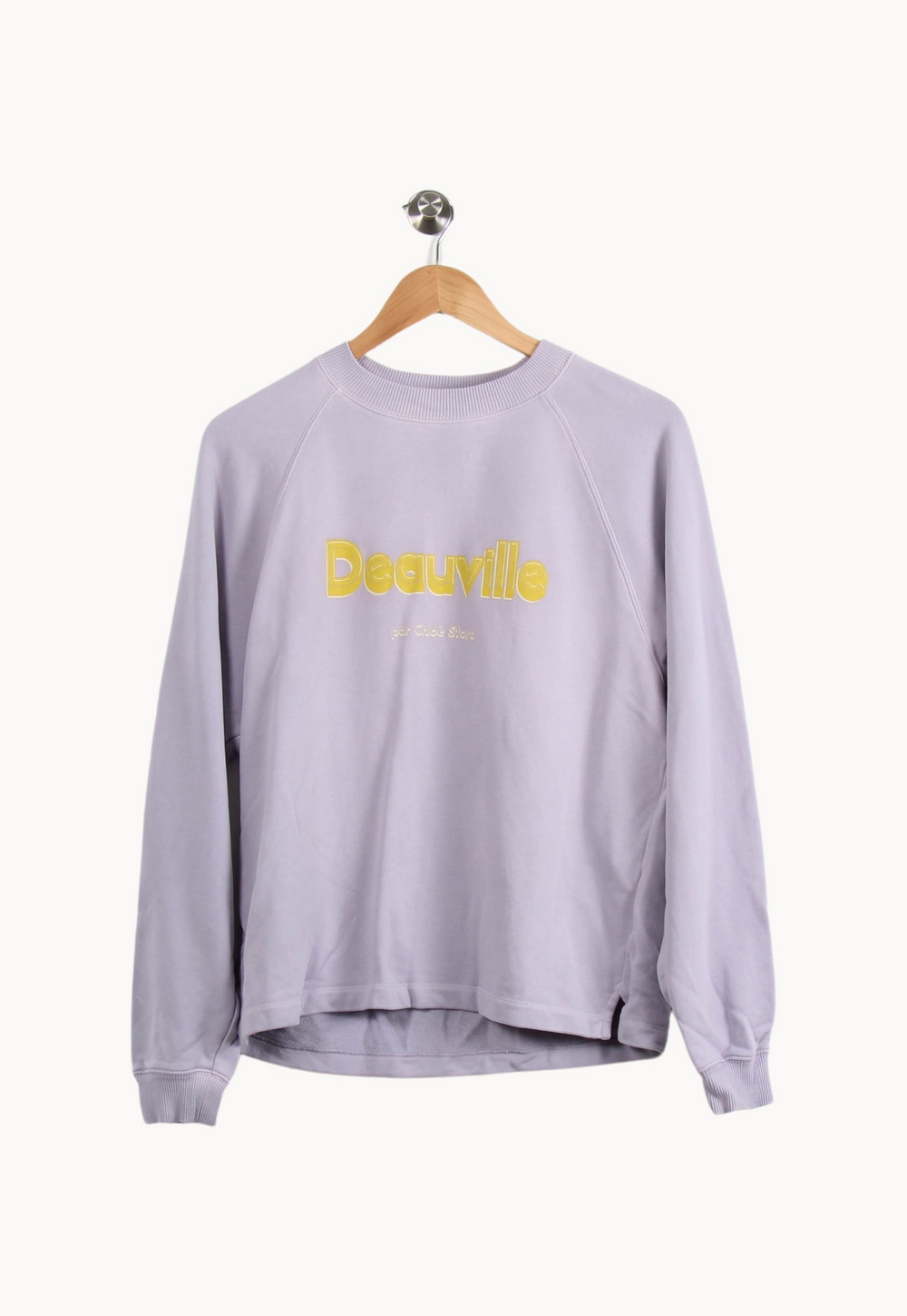 Sweatshirt Violet - Taille M/38 de la marque Chloé Stora | PARAD44841 - Vendu par Paradigme - Image 2