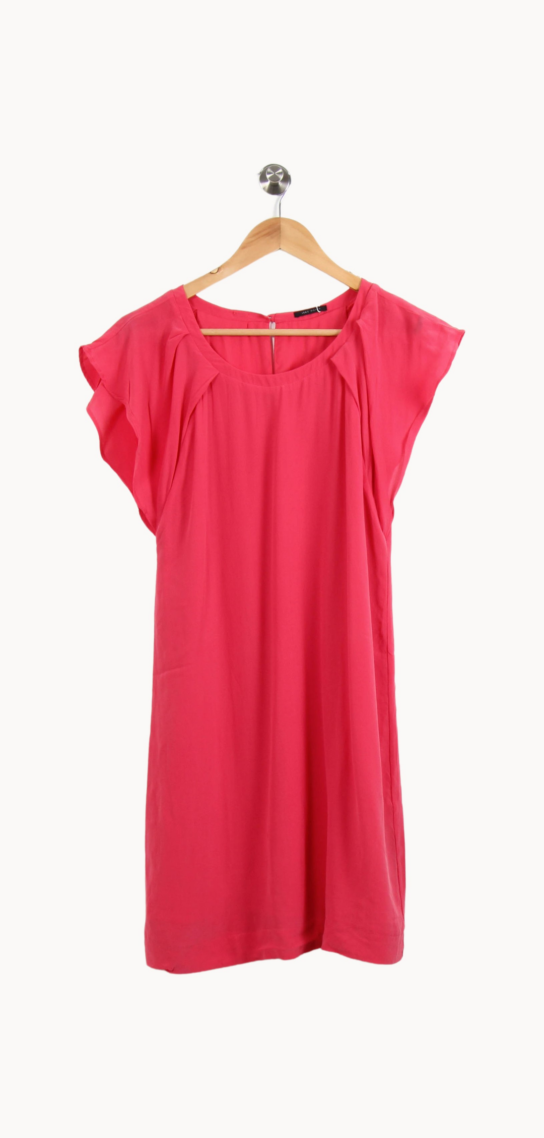 Robe Fluide Rose - Taille XS/34 de la marque IKKS | PARAD65158 - Vendu par Paradigme - Image 2