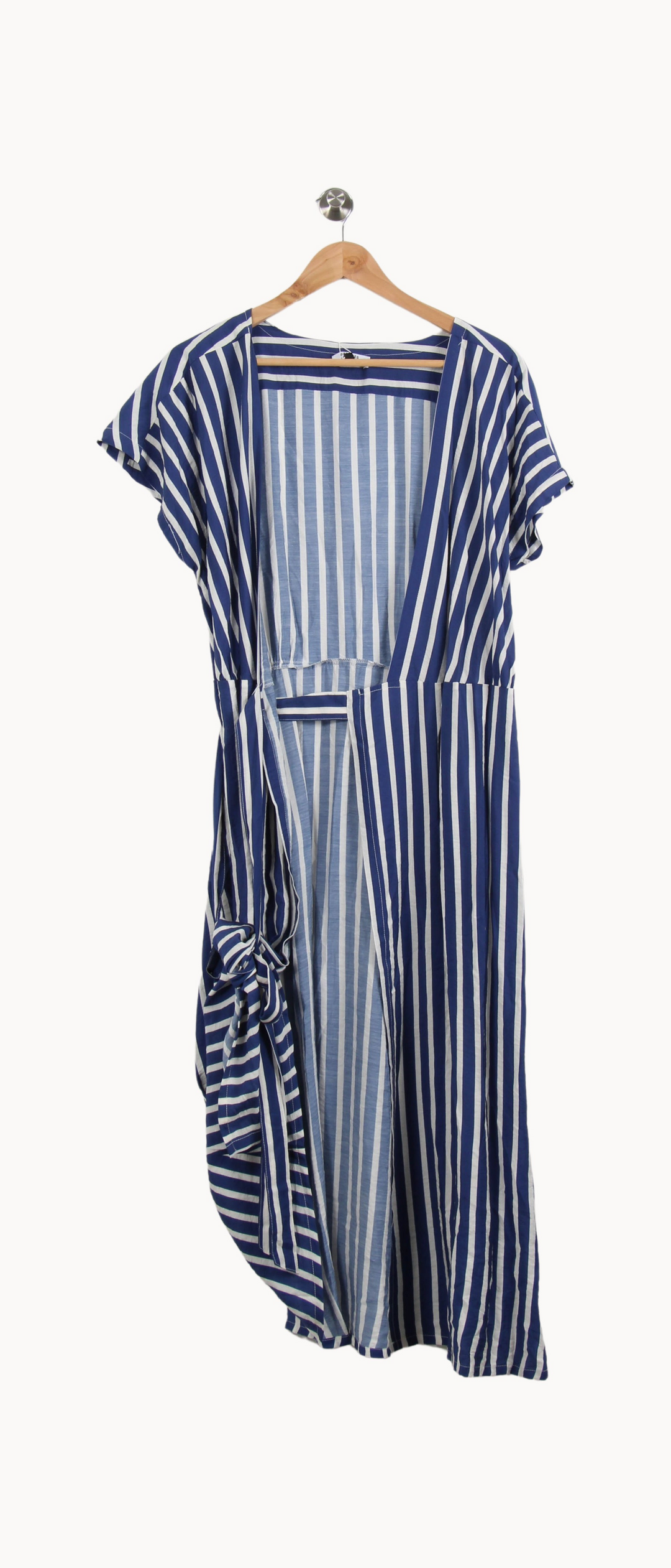 Robe Longue Bleue et Blanche - Taille S/36 de la marque Galeries Lafayette | PARAD67144 - Vendu par Paradigme - Image 2