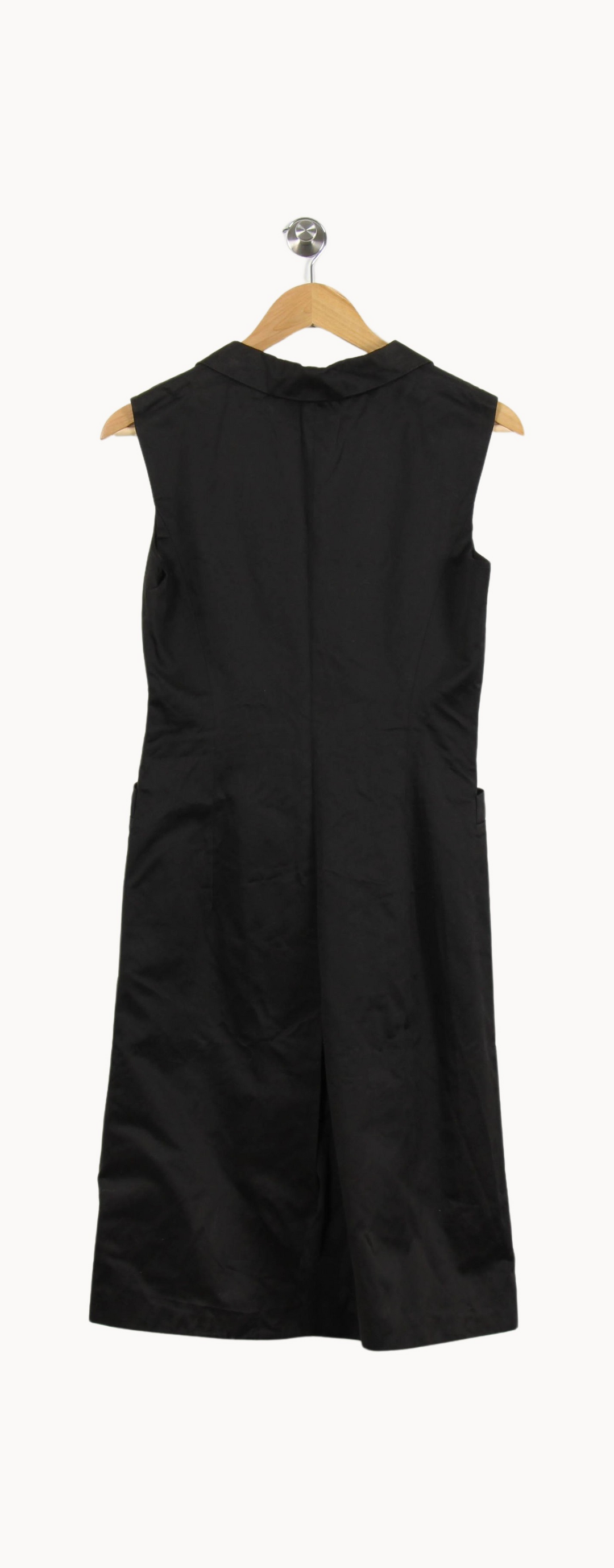 Robe Midi Noire - Taille M/38 de la marque Agnès b. | PARAD67861 - Vendu par Paradigme - Image 2