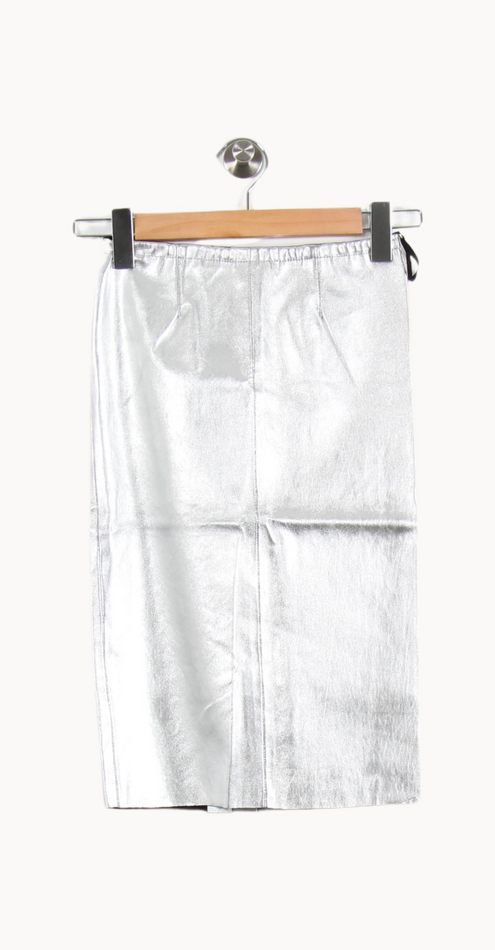 Jupe Argentée - Taille XS/34 de la marque Zadig&Voltaire | PARAD65363 - Vendu par Paradigme - Image 2