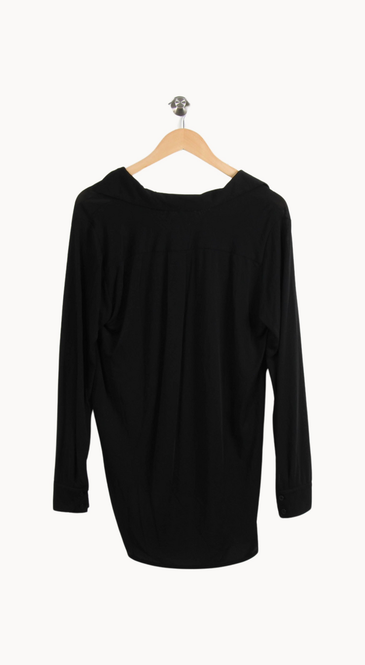 Blouse Noire - Taille M/38 de la marque Filippa K | PARAD65147 - Vendu par Paradigme - Image 4