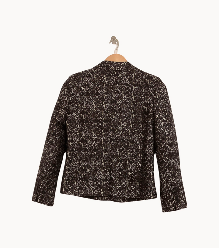 Veste Noire et Blanche - Taille S/36 de la marque Tara Jarmon | RVLI1104 - Vendu par Paradigme - Image 4