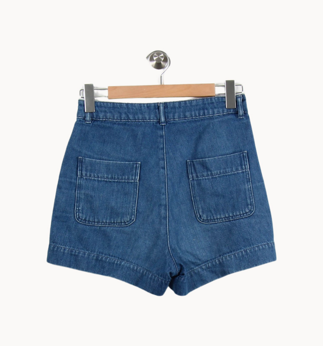 Short en Jean Bleu - Taille M/38 de la marque Des petits hauts | PARAD69481 - Vendu par Paradigme - Image 4
