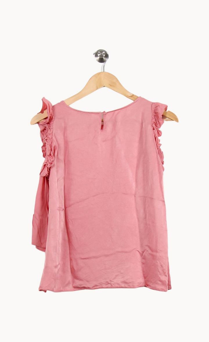 Blouse Rose - Taille S/36 de la marque Claudie Pierlot | PARAD69513 - Vendu par Paradigme - Image 4