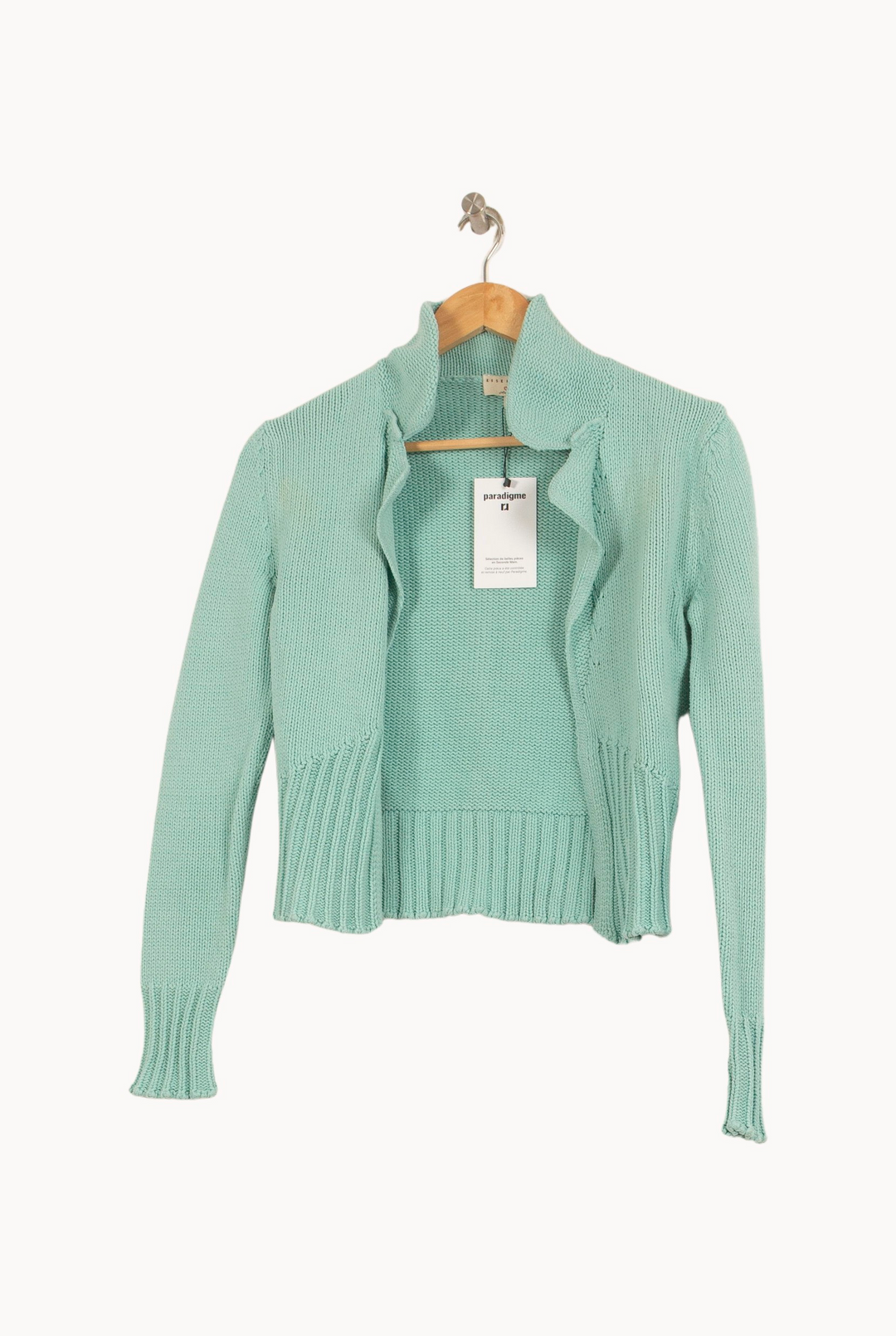 Cardigan Vert - Taille M/38 de la marque Essentiel Antwerp | PARAD37969 - Vendu par Paradigme - Image 2