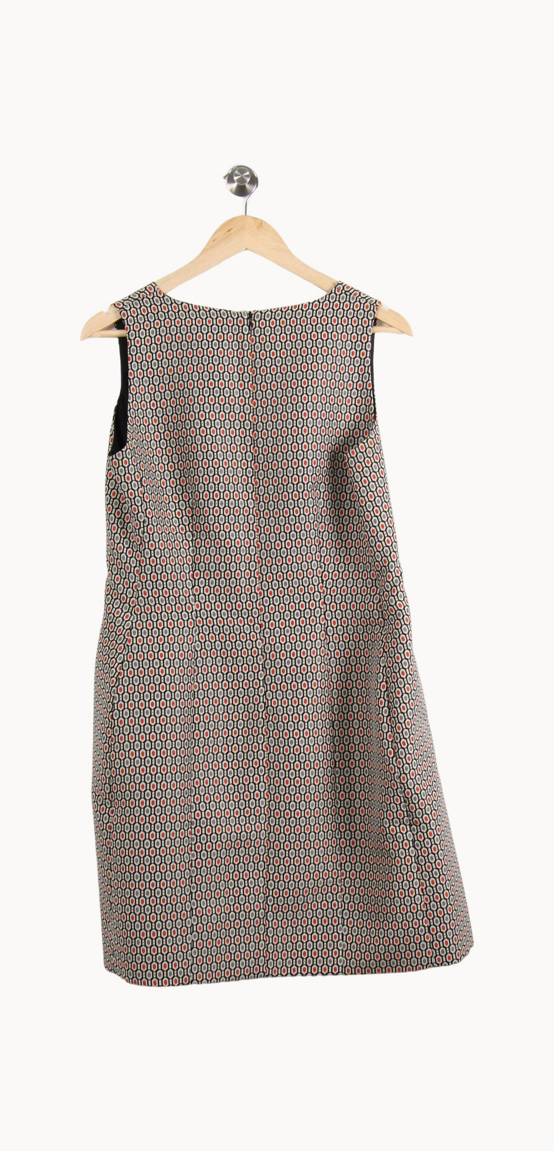 Robe Trapèze Grise et Noire - Taille XL/42 de la marque Tara Jarmon | PARAD66626 - Vendu par Paradigme - Image 4