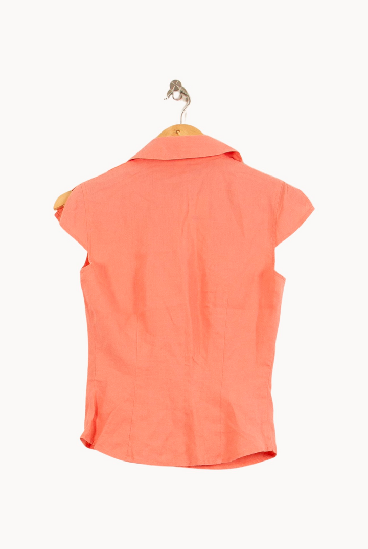 Blouse Orange - Taille S/36 de la marque Maison 123 | PARAD39872 - Vendu par Paradigme - Image 4