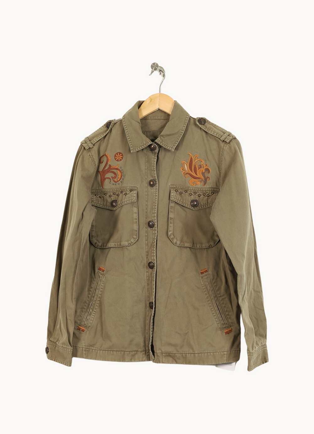 Veste Verte - Taille XS/34 de la marque IKKS | PARAD50820 - Vendu par Paradigme - Image 2