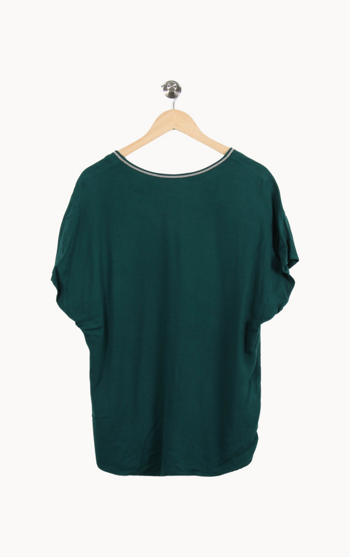 Tee-shirt Vert - Taille S/36 de la marque Sud express | PARAD52734 - Vendu par Paradigme - Image 4