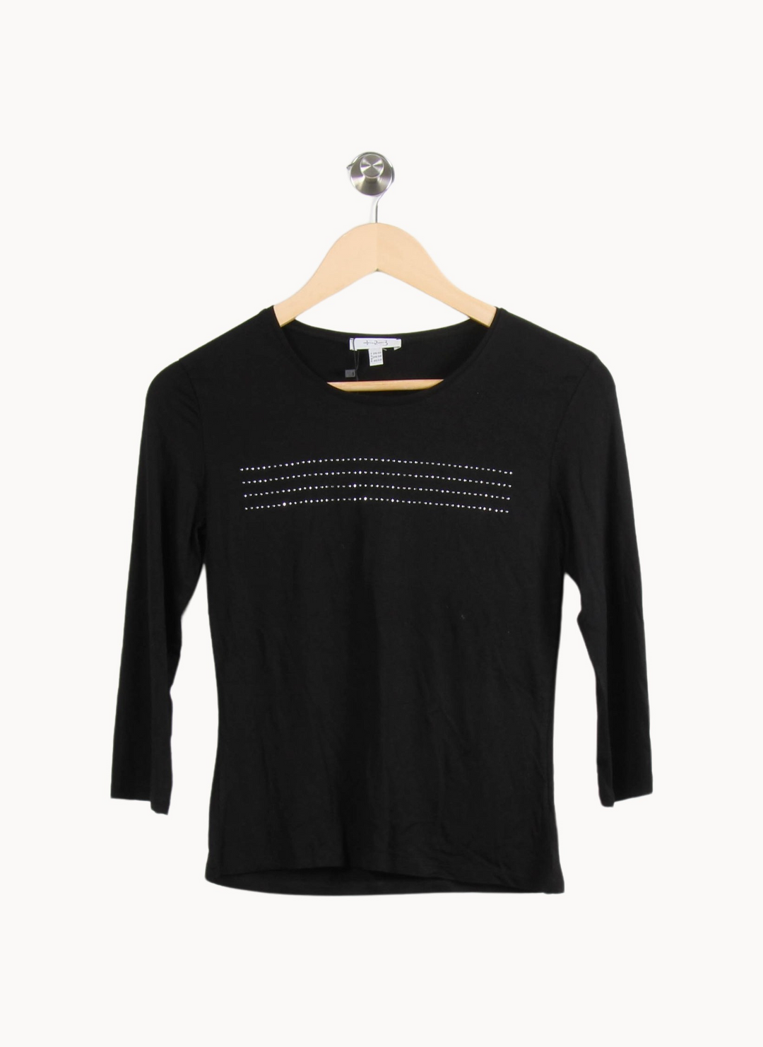 Tunique Noire - Taille M/38 de la marque Maison 123 | PARAD44598 - Vendu par Paradigme - Image 2