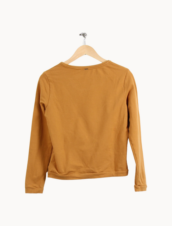 Sweatshirt Marron - Taille S/36 de la marque I.Code | PARAD65388 - Vendu par Paradigme - Image 4