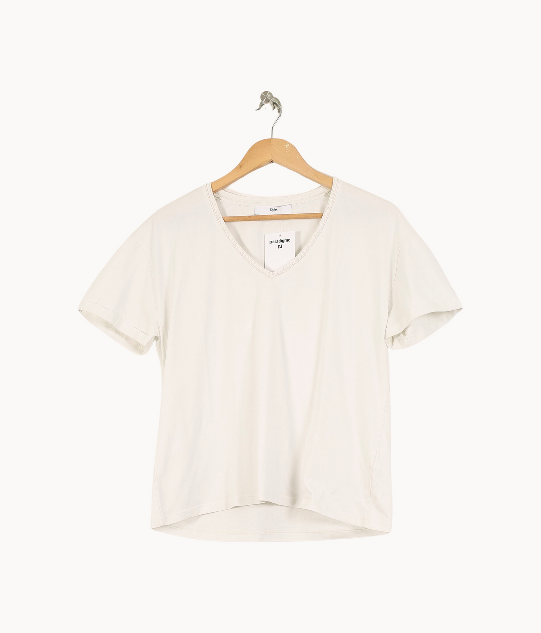 T-shirt Blanc - Taille M/38 de la marque ZAPA | PARAD67838 - Vendu par Paradigme - Image 2