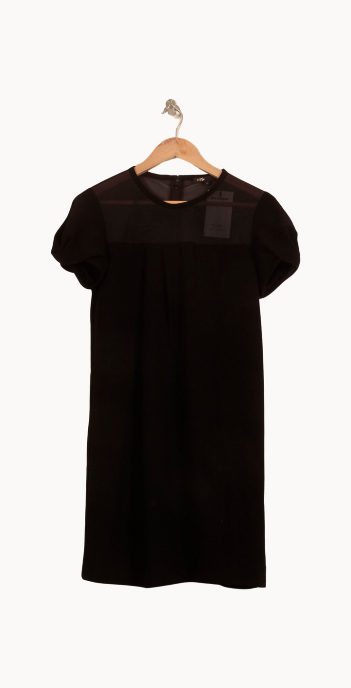 Robe Courte Noire - Taille M/38 de la marque Maje | PARAD37933 - Vendu par Paradigme - Image 2
