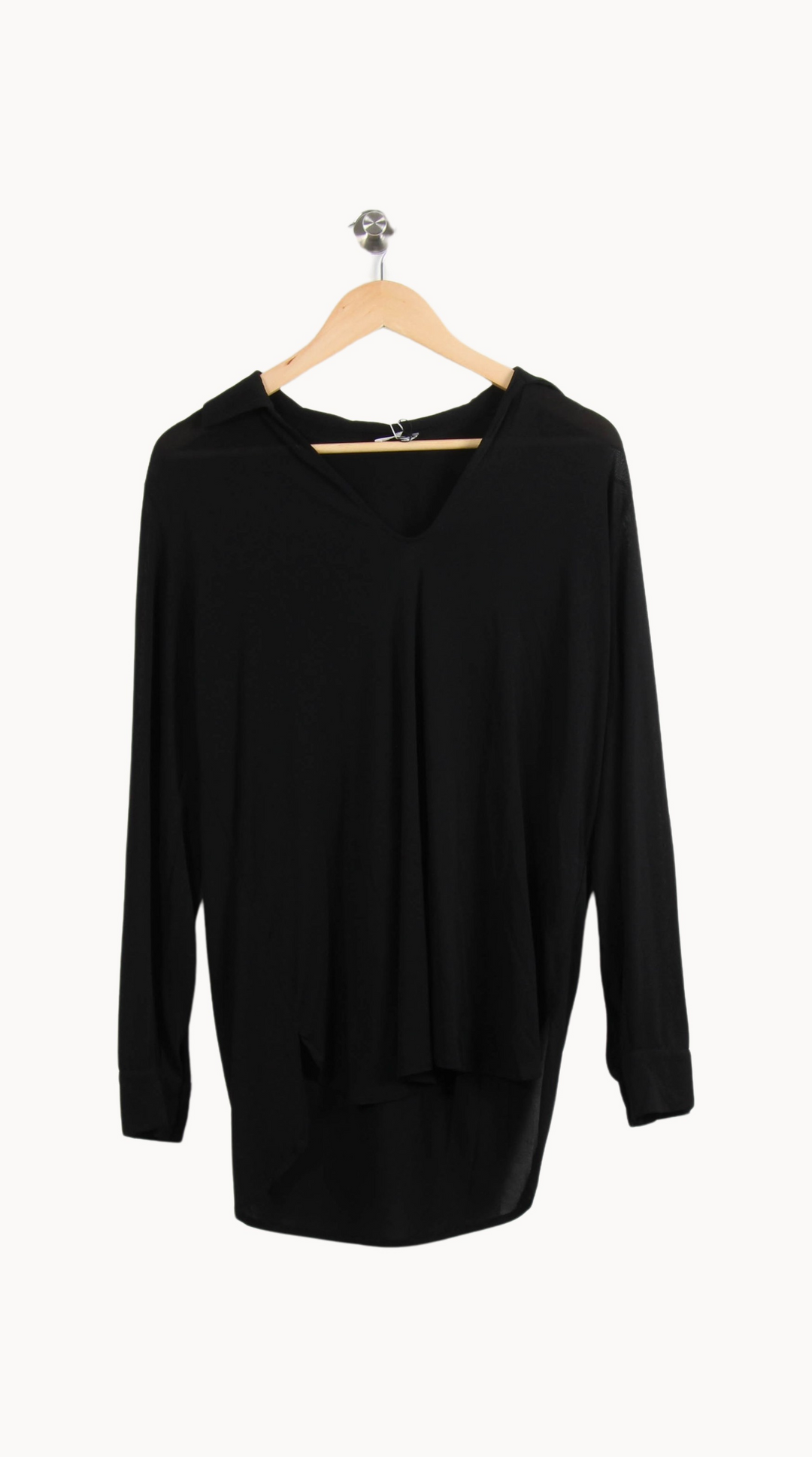 Blouse Noire - Taille M/38 de la marque Filippa K | PARAD65147 - Vendu par Paradigme - Image 2