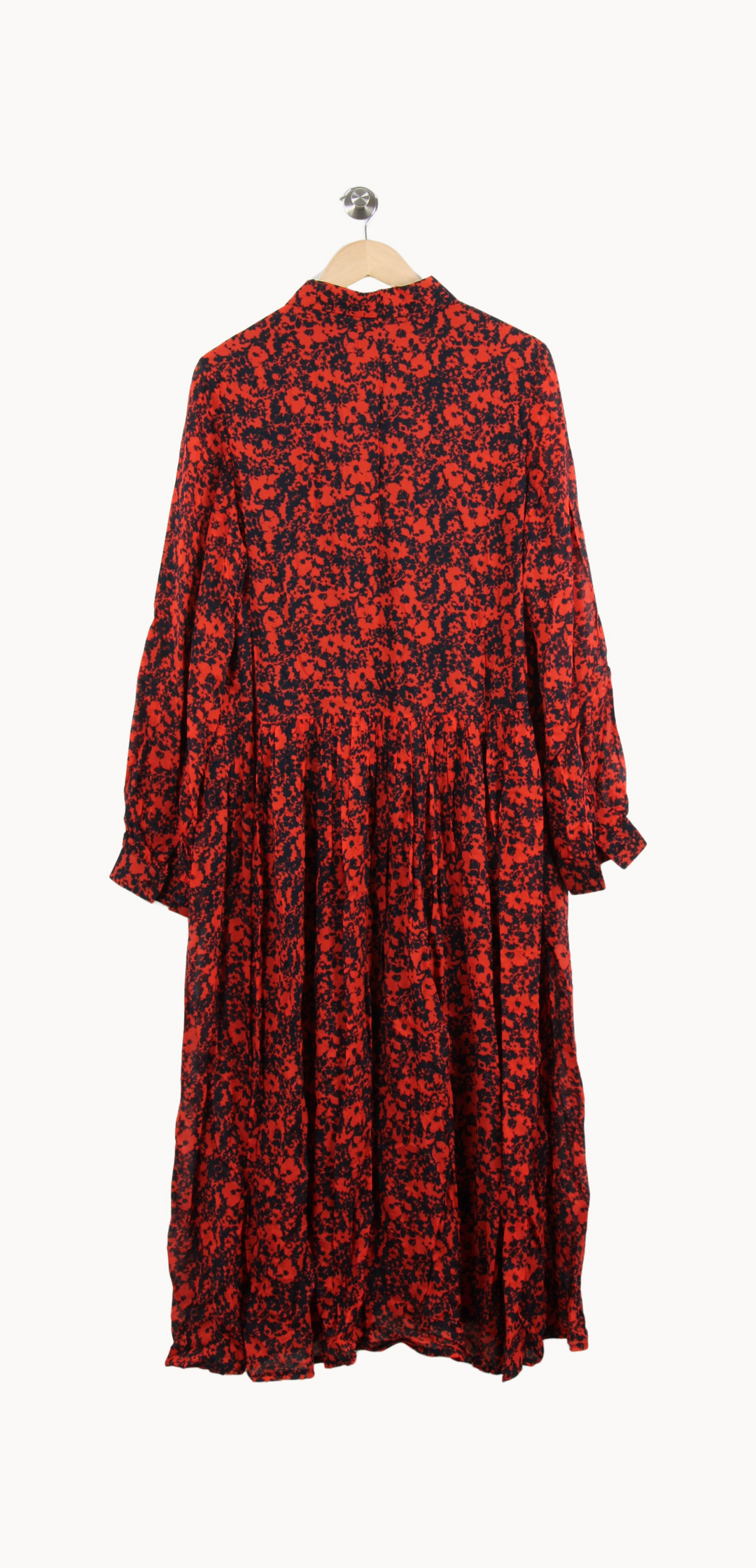 Robe Longue Orange et Noire - Taille M/38 de la marque Modetrotter | PARAD50866 - Vendu par Paradigme - Image 4