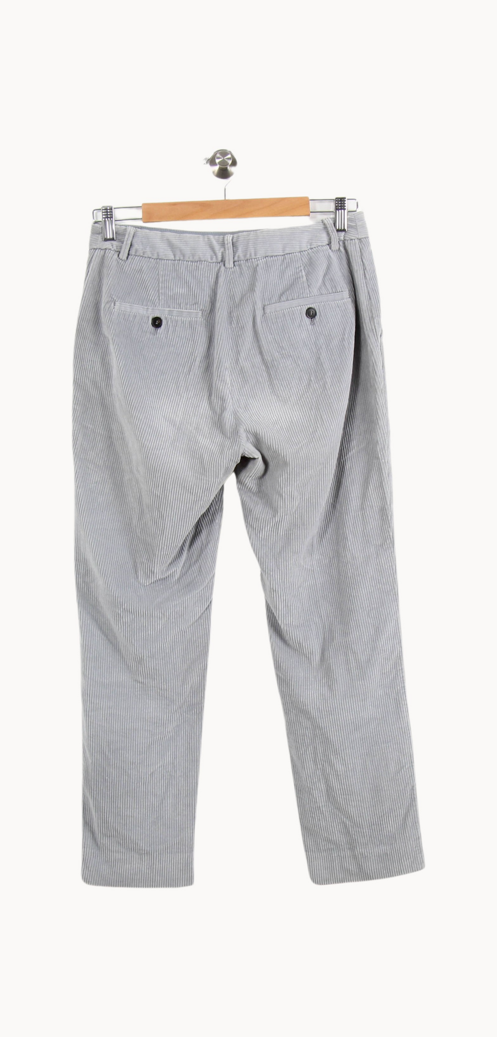 Pantalon Gris à Rayures - Taille M/38 de la marque Weekend Max Mara | PARAD62973 - Vendu par Paradigme - Image 4