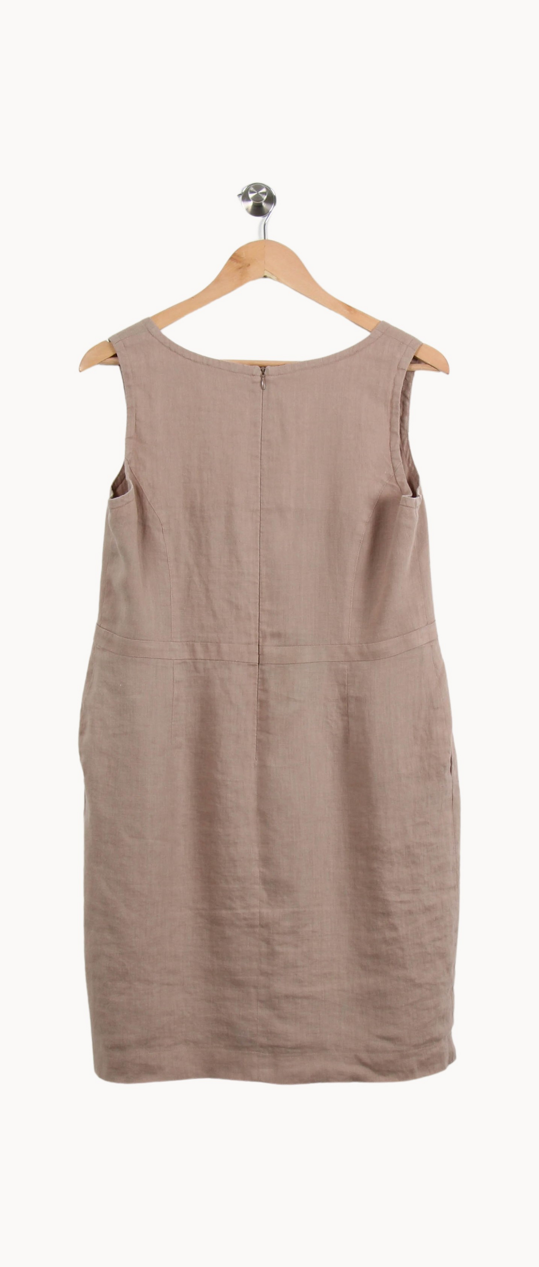 Robe Sans Manches Marron - Taille XXL/44 de la marque Pablo | PARAD46156 - Vendu par Paradigme - Image 2