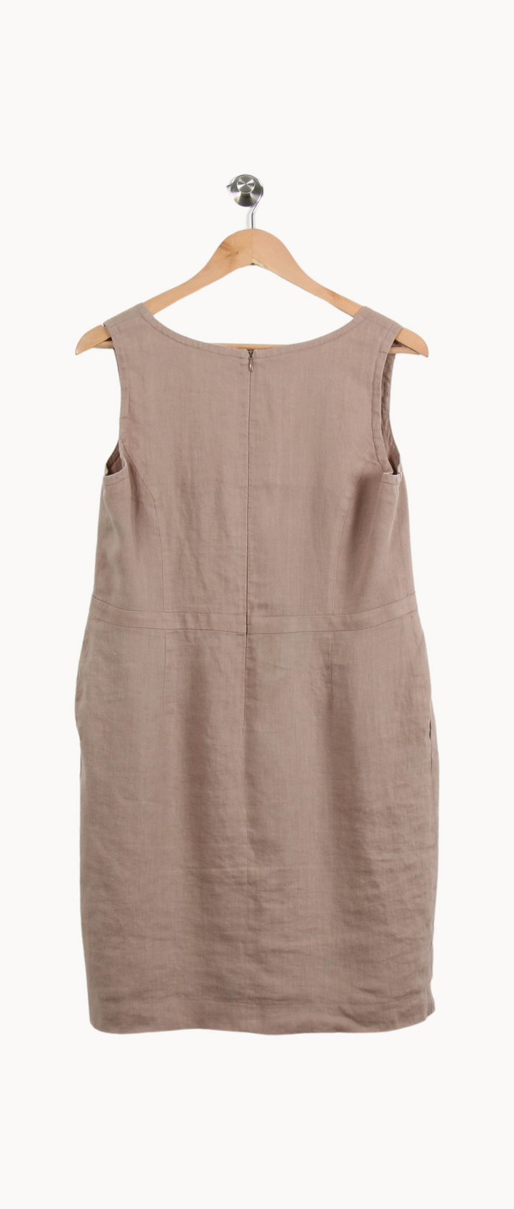 Robe Sans Manches Marron - Taille XXL/44 de la marque Pablo | PARAD46156 - Vendu par Paradigme - Image 2